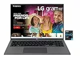 LG Gram 16Z90Q PC, Display Anti-Glare IPS 16' QHD 16:10, 2560x1600, Intel EVO i7-1260P, RAM 16GB DDR5, SSD 1TB, Intel Iris Xe, Batteria 80Wh, Thunderbolt4, Win11 Home, Tastiera Italiana, 1199g, Grigio