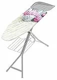 Colombo ASSE Stiro Turbo Vapor 120x40 cm con Porta Caldaia, Acciaio, Grigio