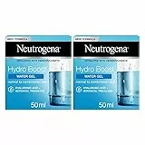 Neutrogena Hydro Boost, Acqua Gel, Pelli Normali e Miste, Idratante, Hyaluronic Gel Matrix, Acido Ialuronico, Pelli Sensibili, 2 Confezioni da 50 ml
