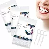 Forcella interdentale, 300 pezzi, bastoncini per i denti, stuzzicadenti, filo interdentale, pulizia dei denti (300 forcelle)