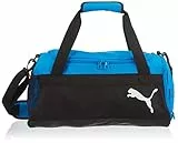 Puma teamGOAL 23 Teambag S - Borsone Unisex-Adulto, Blu/Nero (Electric Blue/Lemonade Black), Taglia OSFA ‎(46 x 24 x 20 cm)