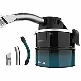 Cecotec Aspirapolvere per Cenere Compatto Conga Ash 1000 Lite. 600 W, Finiture in Acciaio Inox, Tubo con Rivestimento Metallico, Serbatoio in Acciaio Inox da 4 Litri, Filtro a Maglie Metalliche