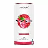foodspring Clear Whey, Mojito al lampone, 480 g, shake proteico rinfrescante con whey isolate premium