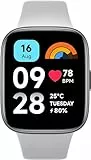 Xiaomi Redmi Watch 3 Active Grigio, Display LCD 1.83', Bluetooth, 100 Modalità Sport, Monitoraggio delle Condizioni Fisica, Resistenza all'acqua 50m, Fino a 12 Giorni di Autonomia