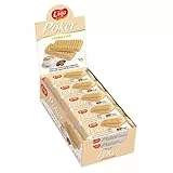 Lago 1968, Poker Cappuccino 20x45g, Wafer con Vellutata Crema Cappuccino 75% con 3 Strati Friabili di Wafer