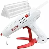 Pistola per colla a caldo, pistola per colla KeLDE 100 W con stick di colla da 11 mm, set di pistole per colla a caldo, pistola per colla a caldo rapido per artigianato e riparazione