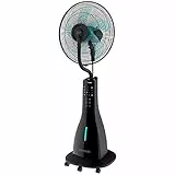 Cecotec Ventola per nebulizzatore ad acqua con telecomando EnergySilence 690 Freshessence 90 W, oscillante, silenzioso, 3 velocità, timer 7,5 ore, display LCD, motore in rame, 3 L