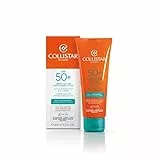 Collistar Crema Solare Protezione Attiva SPF 50+ , Prevenzione da rughe e macchie, Senza siliconi, oli minerali e nickel, 100 ml