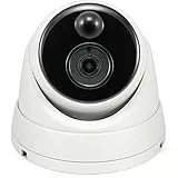 Swann SWPRO-5MPMSD-US PRO-5MPMSD(TM) - Telecamera a cupola aggiuntiva PIR da 5 megapixel, DVR da 5 MP
