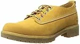 Timberland Lyonsdale Lace Ox, Scarpe Stringate Basse Oxford Donna, Braun Wheat Nubuck, 39 EU