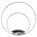 Brilliant G92949/15 - Lampada da Tavolo, in Metallo, 30x30x31 cm, Colore: Argento