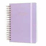Kokonote: Agenda giornaliera 2023-2024 Lilac Sunset, daily planner kokonote 12 mesi, formato A5 14,8x21 cm, ideale come diario 2024, agenda scuola 2023 2024, diario scuole medie e superiori