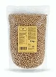 KoRo - Ceci secchi bio 2 kg - legumi secchi biologici senza sale, senza glutine, formato conveniente, sani e naturali, ideali per zuppe e minestre, senza conservanti