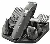 Remington Rifinitore viso, Regolabarba e Tagliacapelli uomo, 6 accessori, Lame in acciaio, con Accessori, PG6030
