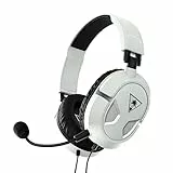 Turtle Beach Recon 50 Bianco/Nero Cuffie da gioco multipiattaforma con cavo per Xbox Series X|S, Xbox One, Nintendo Switch, PS5, PS4, PC & dispositivi mobili