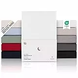 Blumtal Lenzuolo con Angoli Singolo in Cotone, 90 x 190-90 x 200 fino a 25/30cm, 150g/m², Lenzuola Letto Singolo con Angoli, Lenzuolo Sotto, 1 Pezzo, Bianco