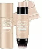 Palette di correttori per il viso Crema per il trucco Pro Concealer Stick Pen 4 colori Correttori di contorno opzionali Palette per il contorno del trucco （In evidenza）