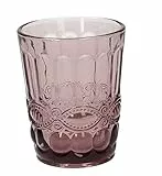 TOGNANA - Set di 6 bicchieri da acqua Madame, 230 ml, colore: Rosa