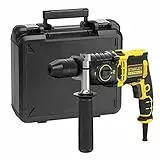 STANLEY FATMAX FMEH850K-QS - Trapano a percussione a filo 850W, 54.400 ipm, inclusa valigetta di trasporto
