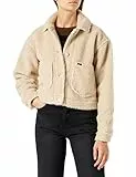Lee Giacca Cropped Sherpa, Natur, XXL Donna