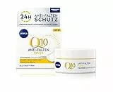 NIVEA Q10 Power - Crema anti rughe plus, rassodante, trattamento diurno in 1 confezione da 50 ml, crema viso con fattore di protezione 30 per pelle più liscia e dall'aspetto più giovane