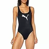 PUMA Swimsuit Costume da Bagno, Nero Black 072, M Donna