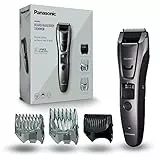 Panasonic Er-Gb80-H503 Regolabarba Uomo E Tagliacapelli Per La Cura Di Barba, Grigio Titanio, ‎4.3 x 5.2 x 18 cm 176 grammi