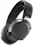 SteelSeries Arctis Pro Wireless, Cuffie da Gioco Senza Fili, Driver dello Speaker ad Alta Risoluzione, Wireless Doppio 2.4 H e Bluetooth 4.1, Compatibilie con PC/PS5/PS4/Mac, Nero