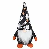 Zerodis Decorazioni di Peluche con Gnomi di Halloween, Ornamenti di Gnomi Svedesi Fatti a Mano, Decorazioni per la Tavola di Halloween, Regali per la Festa in Casa(1#)