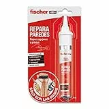 Fischer - SCLM - Stucco per parete bianco Ripara Pareti, per coprire fori e ammaccature, con spatola inclusa per una facile applicazione, 70 ml