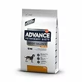 Advance Veterinary Diets - Weight Balance Mini - Cibo per Cani con Problemi di Sovrappeso - 7,5kg