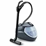Polti Vaporetto Lecoaspira FAV20, Pulitore a vapore e aspirapolvere con filtro ad acqua, 3,5 bar, Grigio