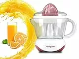 BEPER BP.101H Spremiagrumi elettrico, 25W, 700 ML ,2 Coni diverse dimensioni, Coperchio di protezione, Bianco/Rosso