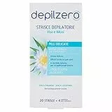 Depilzero Strisce Depilatorie Viso e Bikini - 20 Pezzi