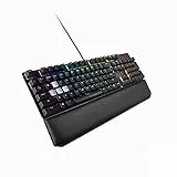 ASUS ROG Strix Scope NX Deluxe 100% Tastiera Gaming USB, Meccanica, Switch ROG NX Rossi, Tasti in ABS, Xccurate CTRL, Macro Programmabili, Tasto Stealth, Aura Sync, Layout Italia, Poggiapolsi, Nero
