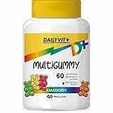 Massigen Dailyvit+ Multigummy Integratore Alimentare, 60 Caramelle Gommose