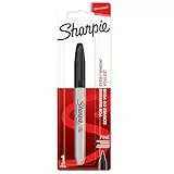 SHARPIE Pennarello Indelebile, Punta Fine, Confezione da 1, Nero
