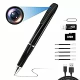 TANGMI Mini Telecamera Spia Nascosta Penna 32GB Telecamera Nascosta 1080P Microcamera Spia Video Cam con Rilevamento del Movimento per Riunioni di Lavoro