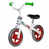 Chicco Balance Bike Thnuder, Prima Bicicletta Bambini Senza Pedali per l'Equilibrio, con Manubrio e Sellino Regolabili, Max 25 Kg, Giochi Bambini 2-5 Anni, Verde/Bianco/Rosso