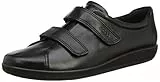 ECCO Soft 2, Sneakers, Donna, Nero (Black With Black Sole), 39 EU