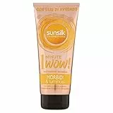 Sunsilk, Trattamento Intensivo 1 Minute Wow, Maschera Capelli Secchi e Spenti, con Olio di Avocado e Aloe Vera, Linea Morbidi & Luminosi, per Capelli Morbidi e Luminosi, ad Azione Ultra-Rapida, 180 ml
