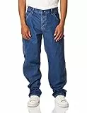Dickies Men's Relaxed Straight Fit Carpenter Jean, Indigo Blue, 32x30