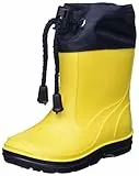 Beck Basic 849, Stivali Di Gomma Unisex Bambini E Ragazzi, Giallo (Yellow), 23 EU