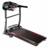 Fitfiu Fitness MC-200 - Tapis roulant Pieghevole, velocità Regolabile Fino a 14km/h, Potenza 1500W, Superficie di Corsa 40x110cm, cardiofrequenzimetro, 12 programmi di Allenamento, Peso Massimo 90kg