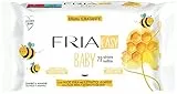Fria Easy Baby Delicate Salviette, Con Aloe Vera ed Estratto di Miele, 1 Confezione da 72 Salviette