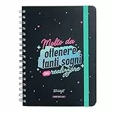 Mr. Wonderful Diario scolastico Wonder 2023-2024 Settimanale - Molto da ottenere e tanti sogni da realizzare