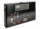 Weber Kit di Pulizia per Barbecue a Gas smaltato | Detergente smaltato | Accessori per Barbecue Progettato per Griglie per Barbecue a Gas smaltato (18284)