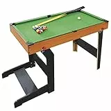 ColorBaby - 85331, Tavolo da biliardo americano pieghevole CBGames