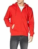Stedman Apparel Active Sweatjacket/ST5610 Felpa, Rosso Cremisi, Large Uomo