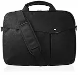 Amazon Basics, cartella da ufficio, per laptop da 38, nero